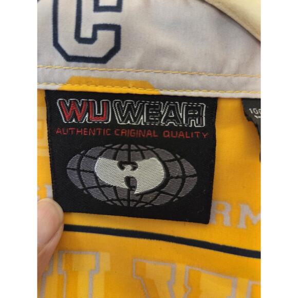 Wu -Wear Shirt Size 2XL Wu-Tang 90’s Vintage Rare Rza Raekwon Button Down EUC - Picture 4 of 10